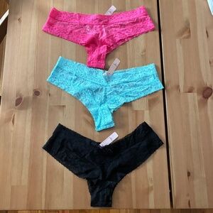 Victoria’s Secret Lace Cheeky Underwear